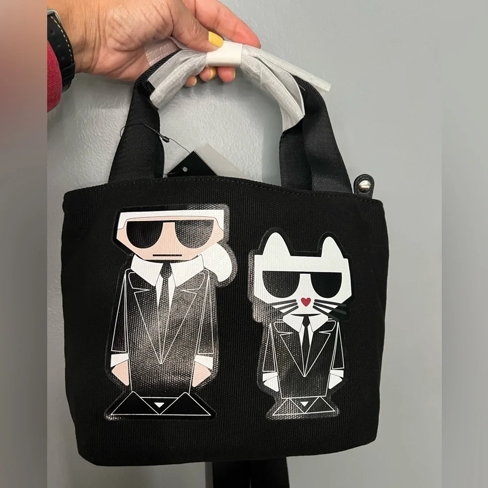 Karl Lagerfield, small tote, NWT $118